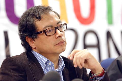 Alcalde de Bogotá Gustavo Petro